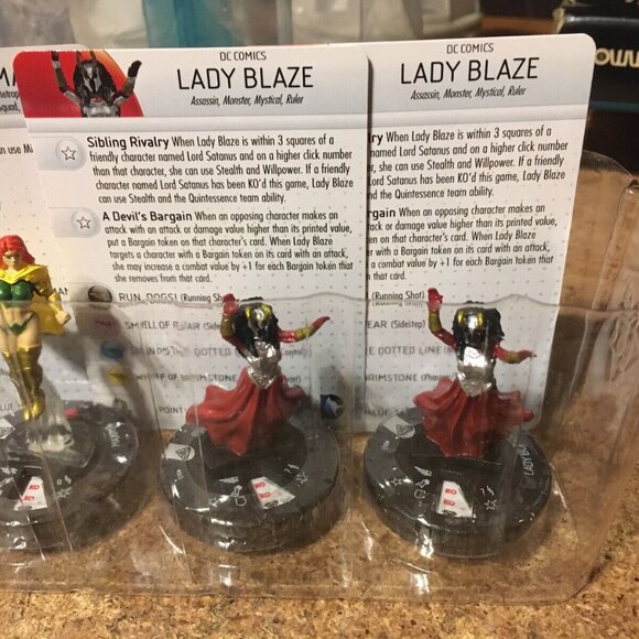 LOT OF HEROCLIX GREEN LANTERN THE AVENGERS POWER PLANT LOIS LANE MAXIMA VARTOX - Picture 5 of 10